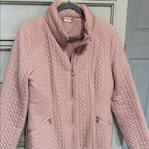 Women's Peach Quilted Jacket